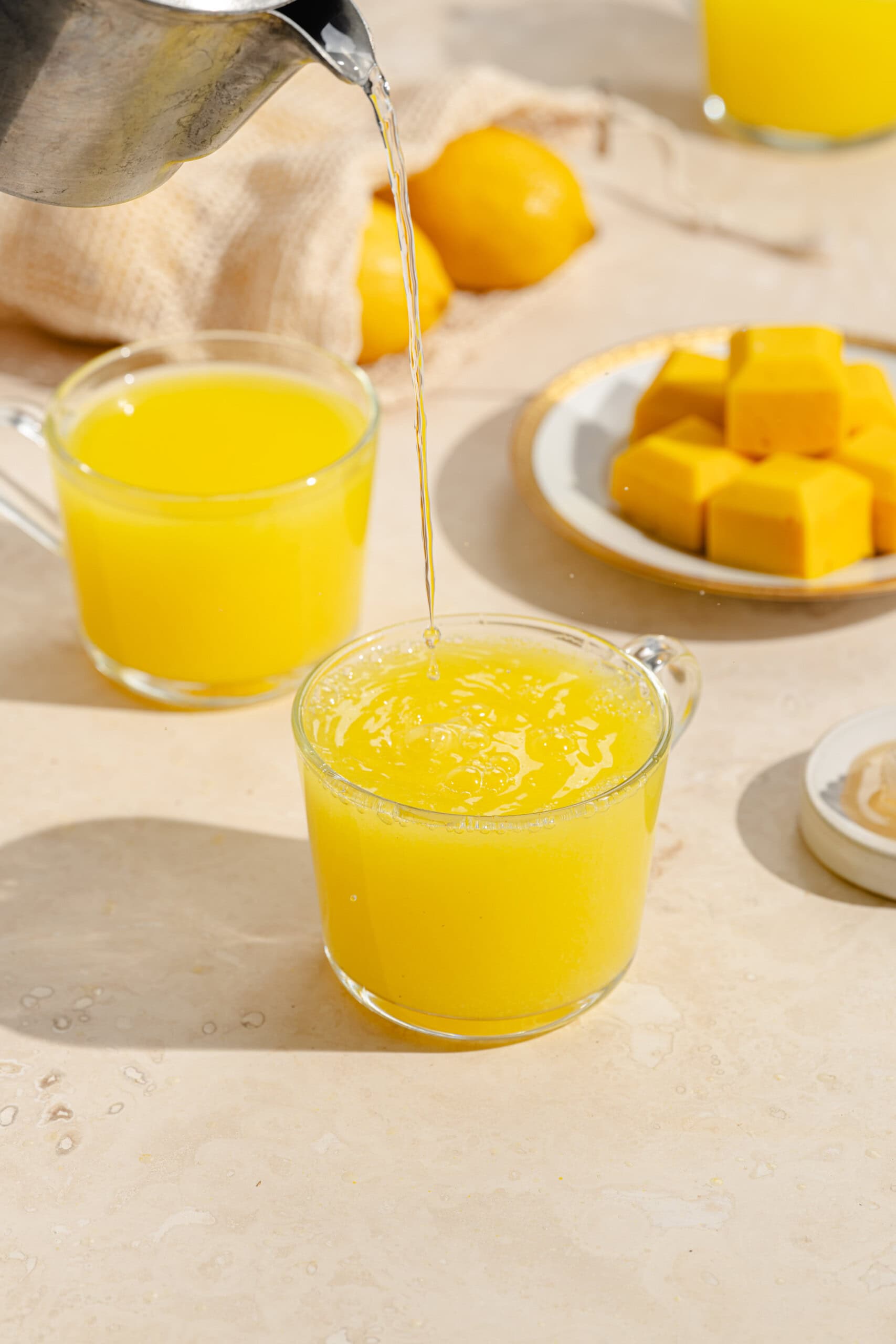 Cold & Flu Season Essential: Frozen Lemon Ginger Turmeric Shots